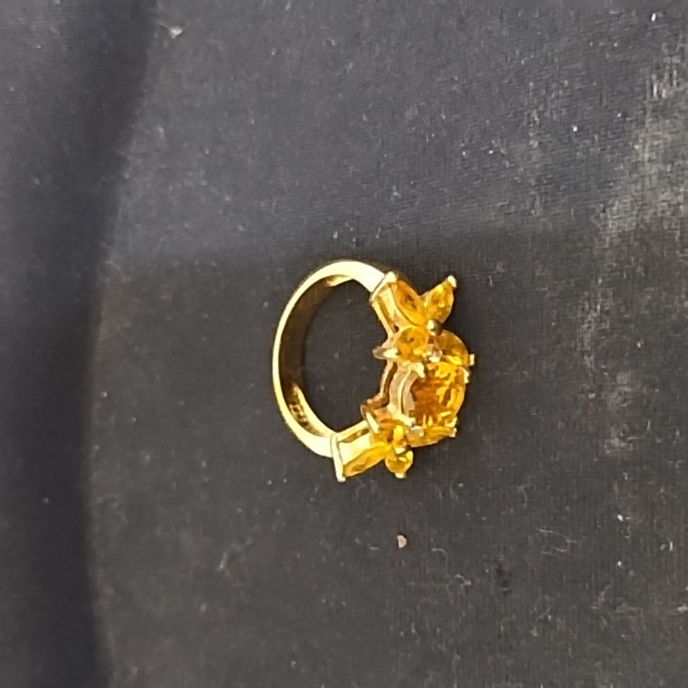 Flowered 925 Ring - image 4